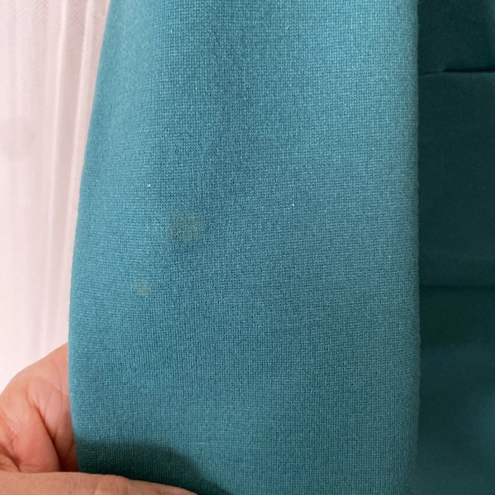 REDUCED! Emporio Armani Made in Italy 🇮🇹 teal green short dress! Very flattering - Picture 10 of 11